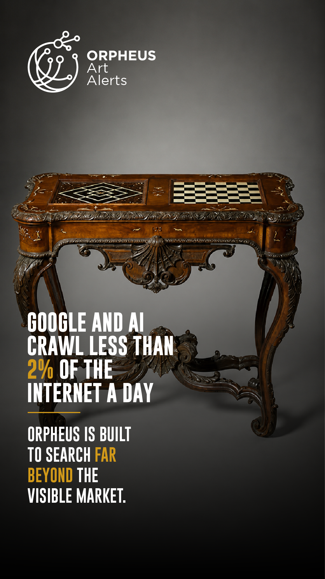 Social Media Stories for Orpheus Art Alerts